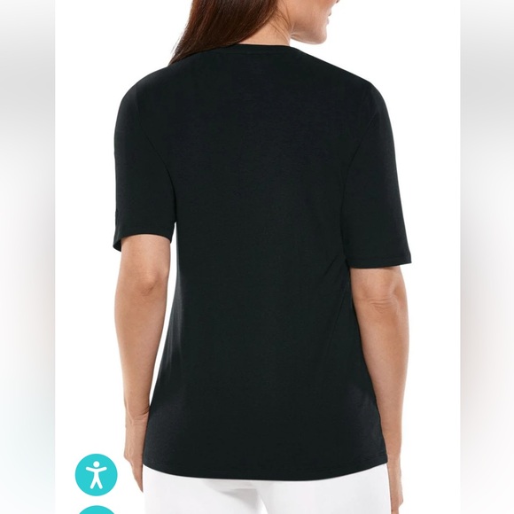 Coolibar Women's Morada Everyday Short Sleeve T-Shirt - Picture 3 of 7